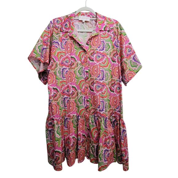 Dresses & Skirts - La Boheme Girls Moxie Mini Dress Agate Candy Apple Size M/L